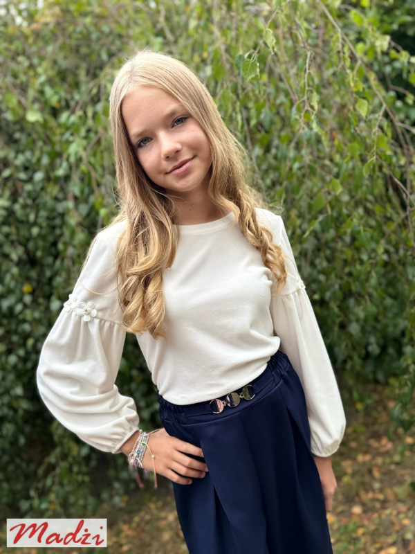 Top s puffy rukávom 1