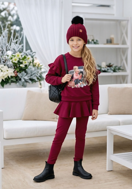 Bordová súprava s potlačou