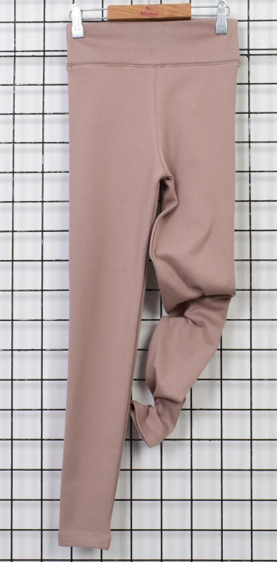 Bavlnené elastické jemne zateplené legíny 5