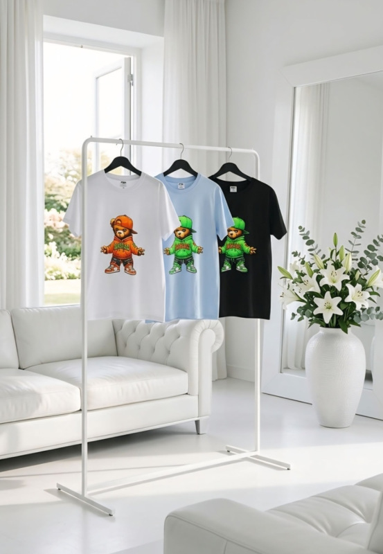 Tričko s potlačou medvedík 1