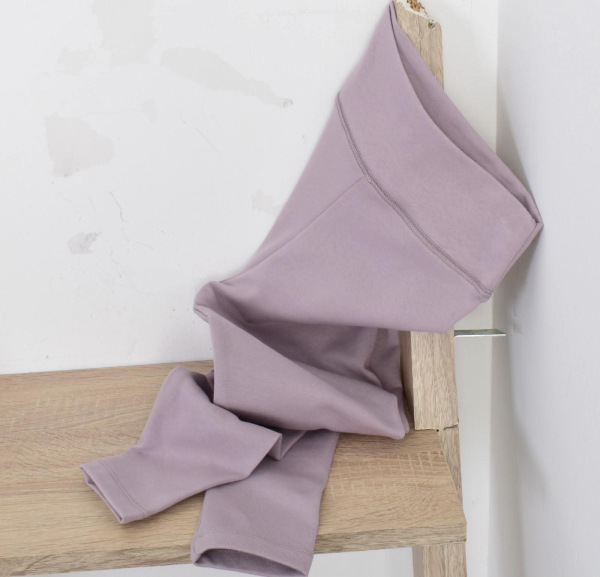 Bavlnené elastické jemne zateplené legíny 1