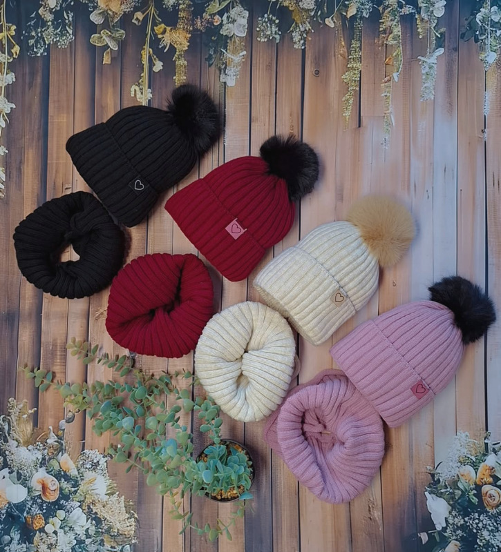 Detský zimný set/čiapka a nakrčník