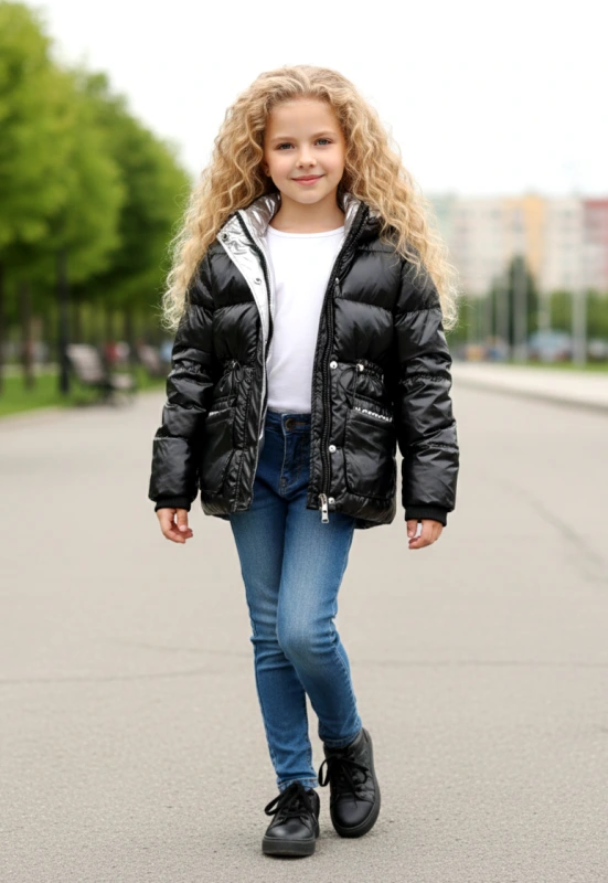 Dievčenská dunda, čierna 1