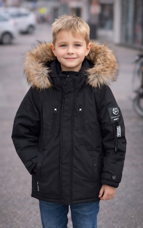 Chlapčenska bunda na zimné obdobie