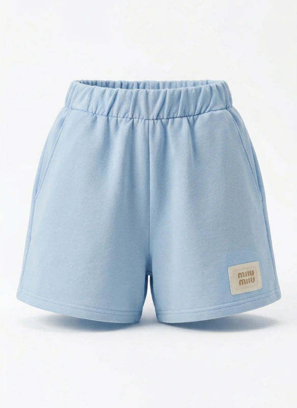 Dievčenské baby blue kraťasy