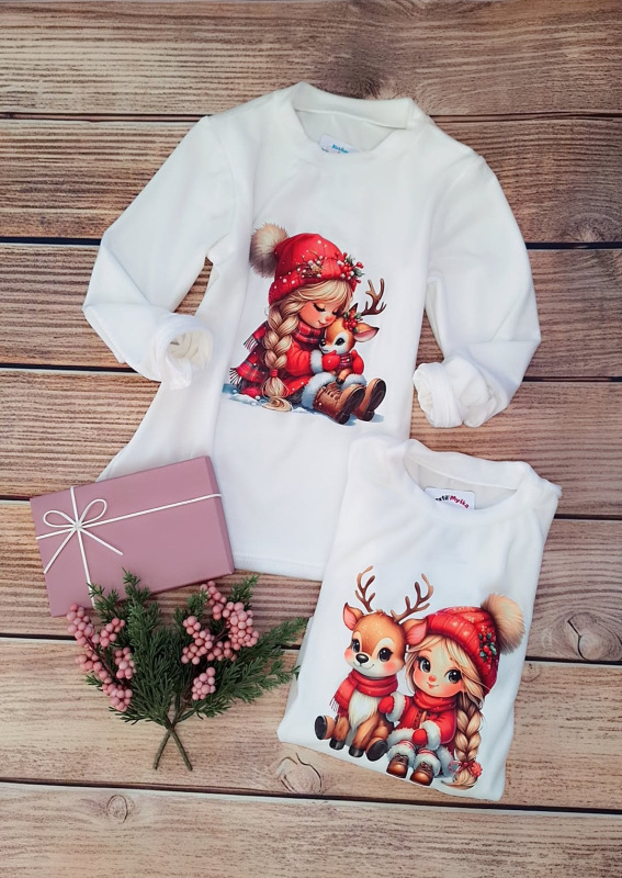 Tričko s vianočnou potlačou