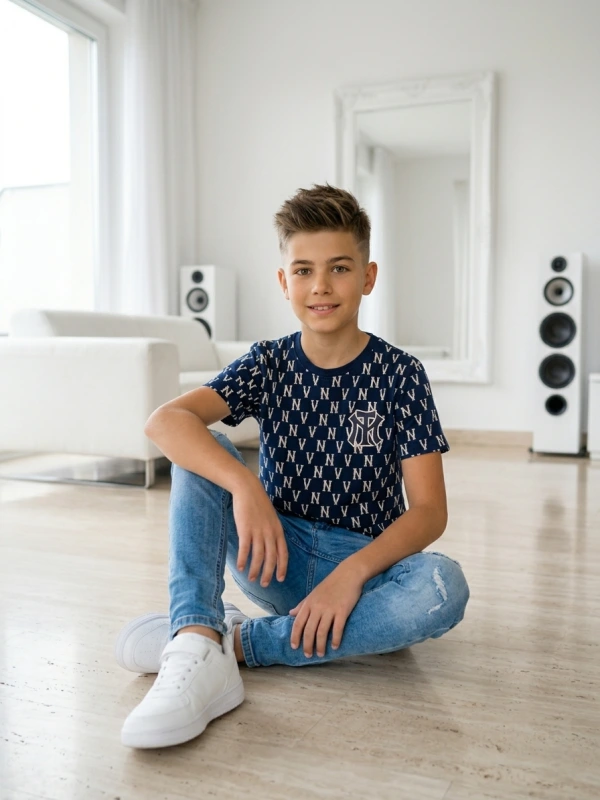 Bavlnené tričko s potlačou 1