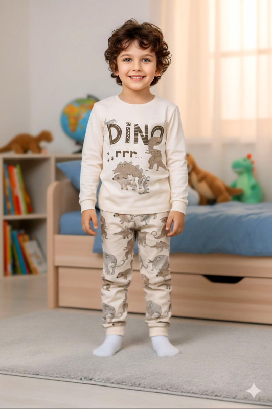 Chlapčenské pyžamo dinosaury