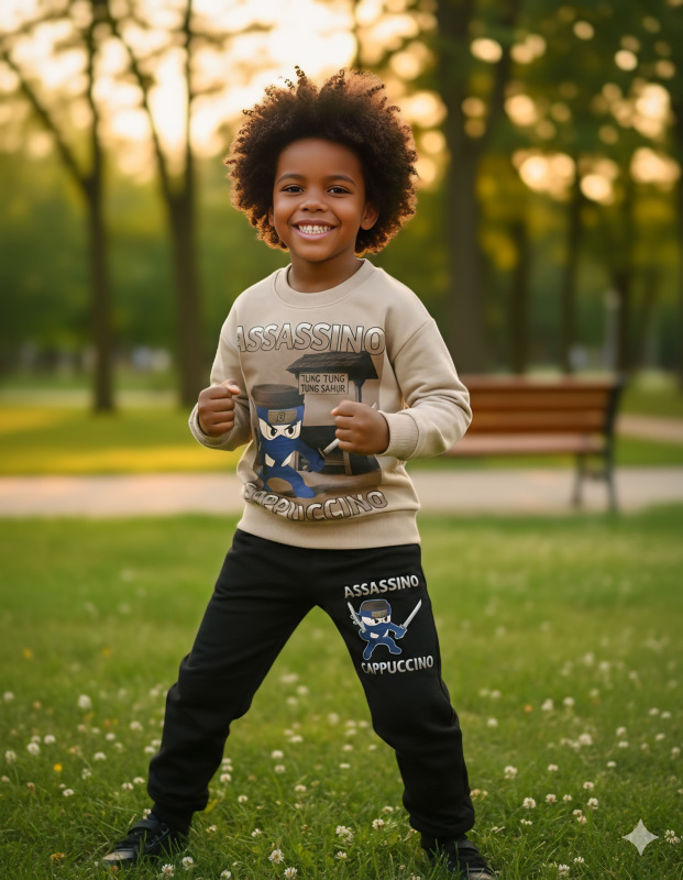 Béžová súprava Assassino cappuccino