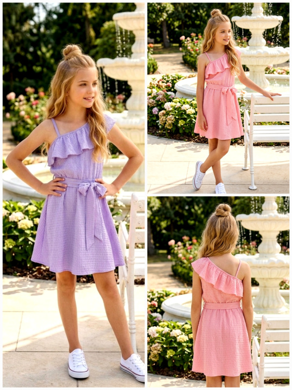 Letné volánikové šaty