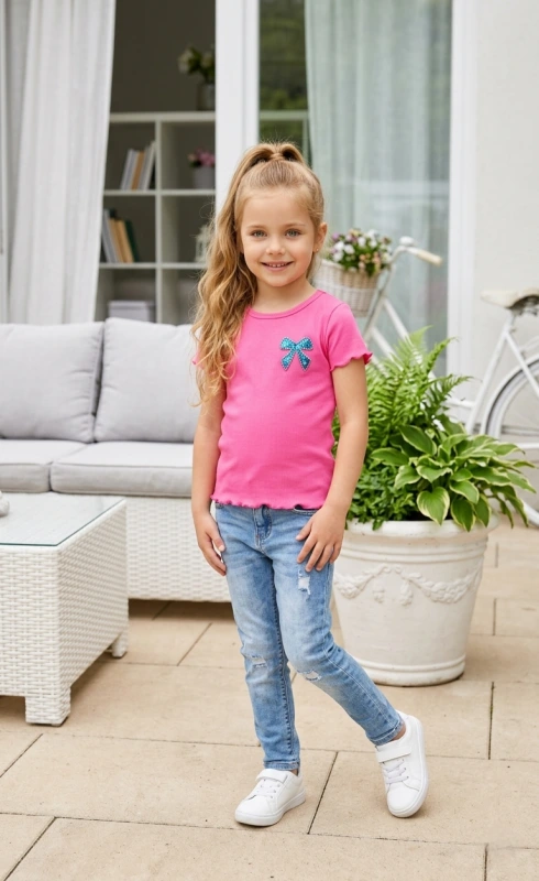 Tričko s mašľou 1